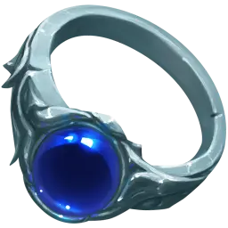 Silver Saphire Ring