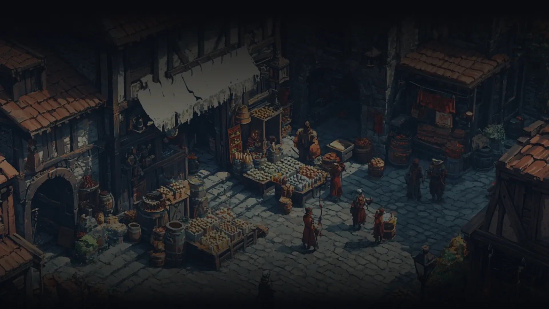 The TerraX player-to-player marketplace where goods trade for USDT